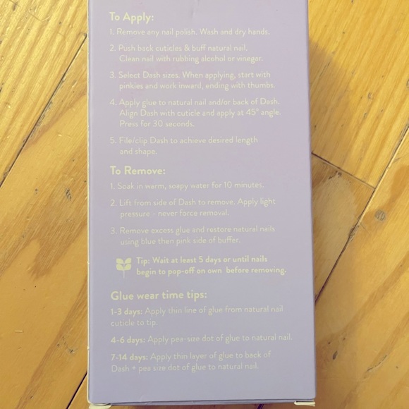 Red Aspen Nail Dashes in Unicorns are Real, Melinda - Picture 2 of 4